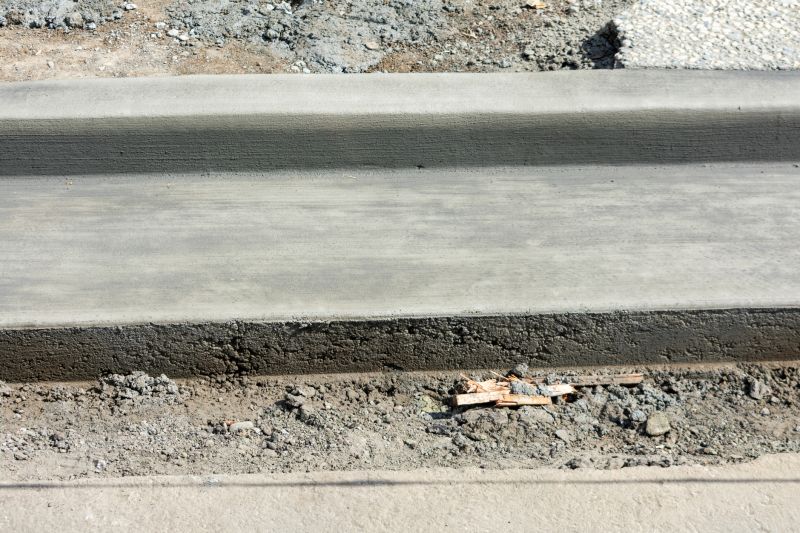 Damaged Stone Curb