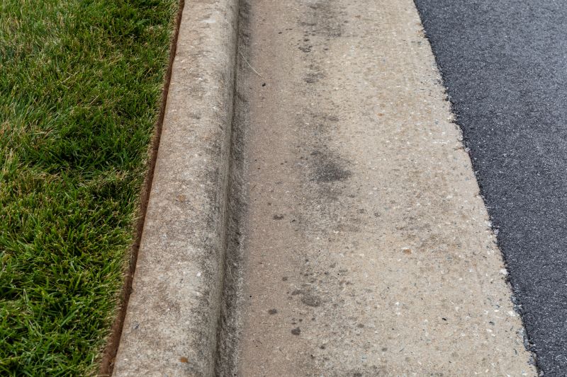 Repaired Curb Section