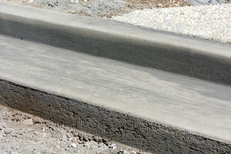Repaired Curb Sections