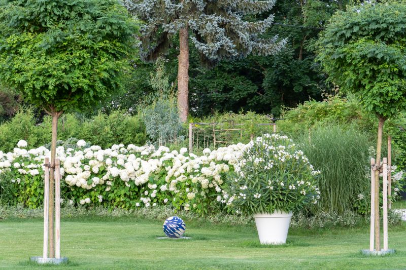 Elegant Garden Scene